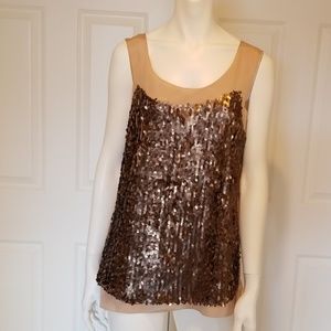 Ann Taylor Embellished Tank NWOT